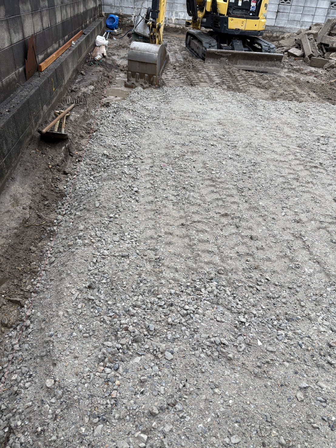 ガレージ施工写真